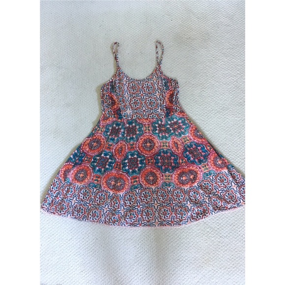 Floral mosaic dress - Picture 2 of 7